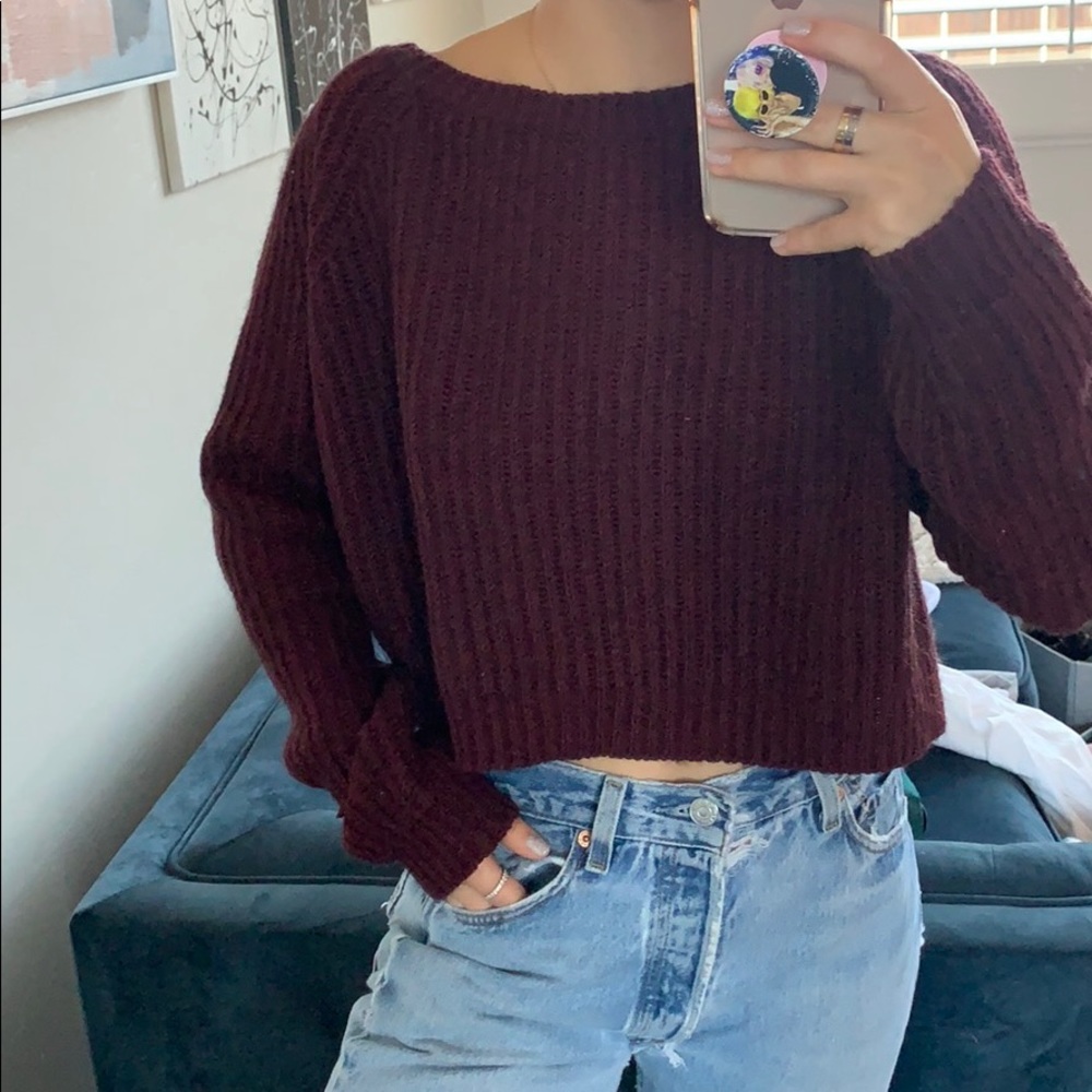 brandy sweater